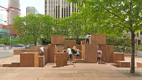 Modernist Landscape, Lawrence Halprin, Landscape Architecture Diagram, National Building Museum, Plaza Design, Urban Intervention, Brutalism Architecture, Landscape Architecture Design, Urban Furniture