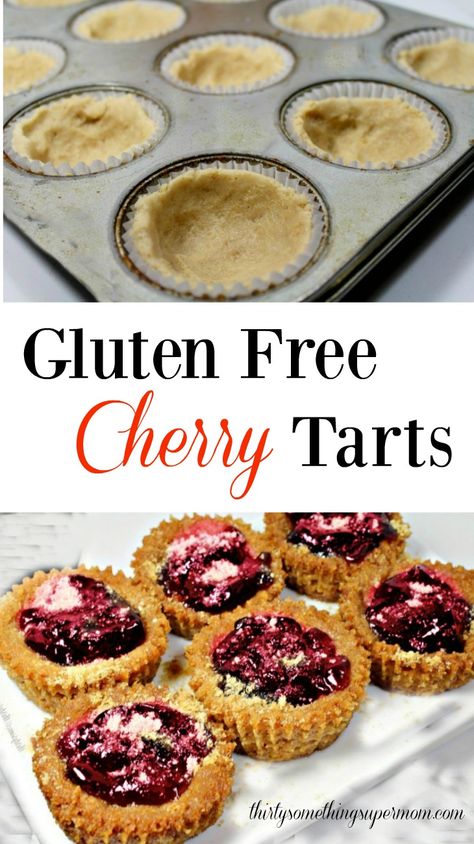 Gluten Free Cherry Desserts, Gluten Free Fruit Tart Recipes, Cherry Recipes Gluten Free, Gf Fruit Tart, Tart Cherry Recipes Gluten Free, Gluten Free Cherry Crumble, Gluten Free Sugar Free Recipes, Gluten Free Pie Crust, Sugar Free Diet