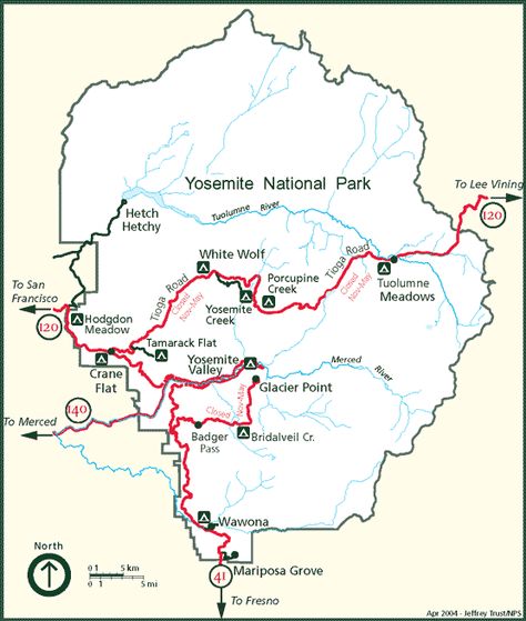 Map of Yosemite National Park - We stayed on Wawona but traveled to Yosemite Valley on Day 4 Yosemite National Park Map, Yosemite Map, Yosemite Vacation, Yosemite Sequoia, Usa Maps, Yosemite Trip, Yosemite Camping, Yosemite Park, California Summer