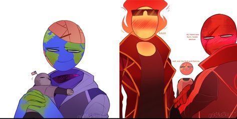 Planet Humans Earth X Jupiter, Planet 51 Fanart, Earth X Mars Planethumans, Planet Humans Sun X Earth, Earth Human Art, Earth X Sun Planethumans, Planethumans Earth X Mars, Planet Humans Earth X Mars, Planet Humans Comic