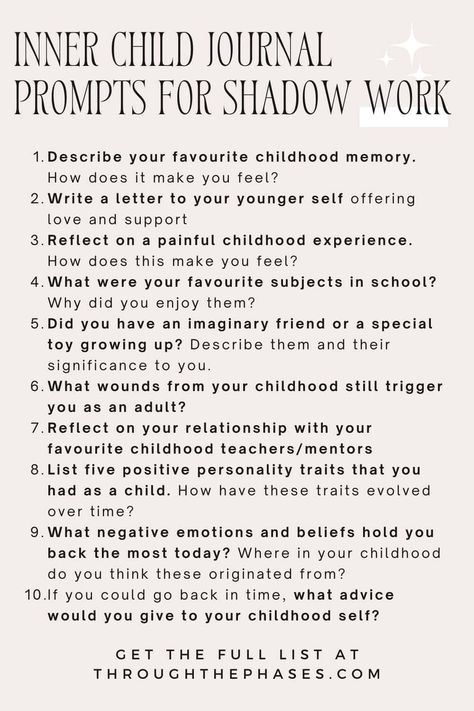 41 Inner Child Journal Prompts for Deep Healing Heal Inner Child Journal, Healing Inner Child Prompts, Inner Child Healing Journal Prompts, Witchy Homestead, Inner Child Prompts, Inner Child Journal Prompts, Innerchild Healing, Healing Inner Child, Retreat Planning