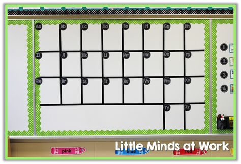 Getting the Classroom Back to School Reading {Word Wall} - Little Minds at Work Classroom Back To School, Writing Lesson Plans, Classroom Tour, Fun Organization, Wall White, Math Words, Reading Words, Classroom Rules, New Classroom