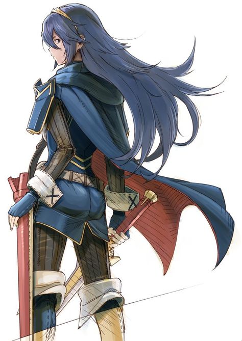 Lucina Awakening Lucina Cosplay, Lucina Fire Emblem, Fire Emblem Radiant Dawn, Blue Eyes Blue Hair, Fire Emblem Warriors, Jing Yuan, Character Bank, Fire Emblem Games, Fire Emblem Characters