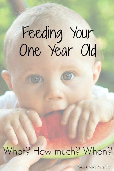 Feeding Your One Year Old: What? How Much? When? One Year Old Foods, Baby & Toddler Food, Homemade Baby Foods, Baby Eating, Kids Diet, Homemade Baby, Baby Led Weaning, One Year Old, Toddler Meals