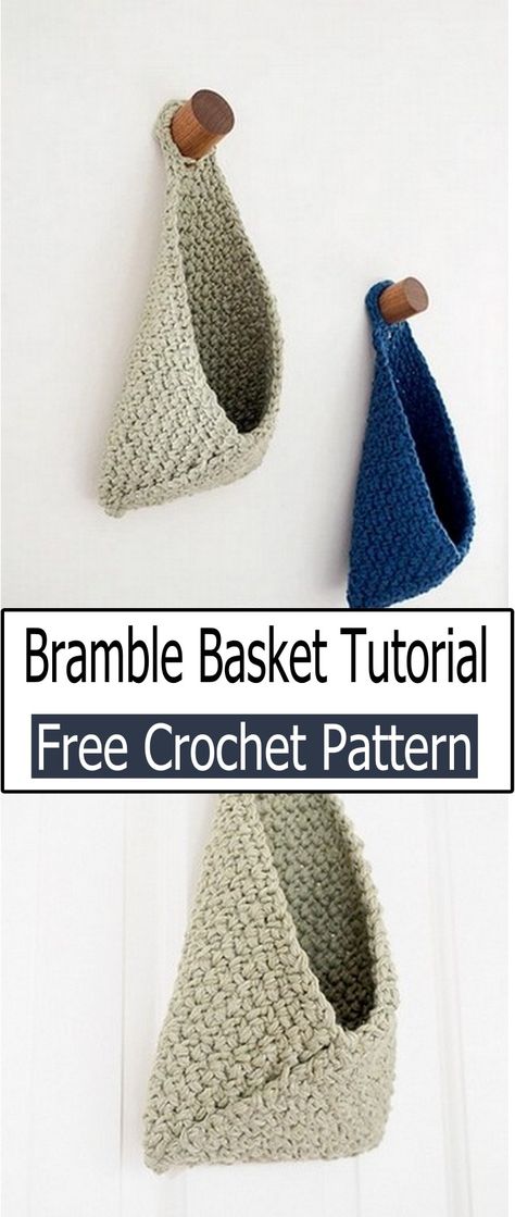 Crochet Hanging Basket Crochet Wall Pouch, Crochet Hanging Fruit Basket Free Pattern, Crochet Hanging Bag, Crocheted Hanging Baskets Free Patterns, Hanging Basket Crochet Pattern Free, Hanging Crochet Basket, Crochet Wall Basket, Hanging Basket Crochet, Crochet Hanging Basket Pattern Free