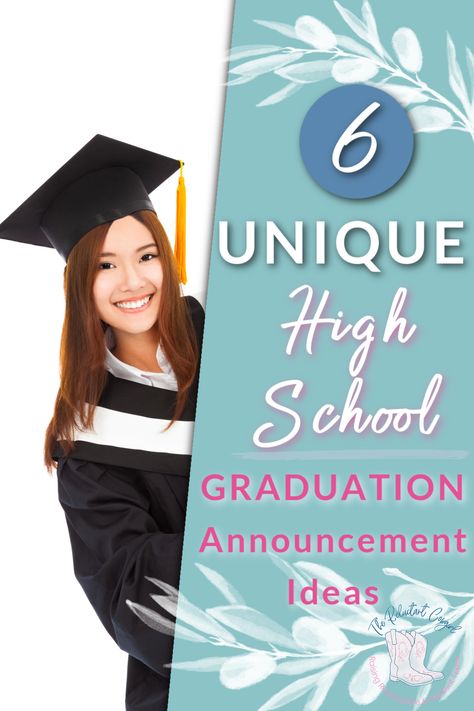 High School Announcement Ideas, High School Graduation Announcements Diy, Graduation Anouncment Ideas, Homeschool Graduation Announcements, Unique Graduation Announcements, High School Graduation Announcement Idea, Graduation Announcement Ideas Wording, College Announcement Ideas, Senior Invitation Ideas