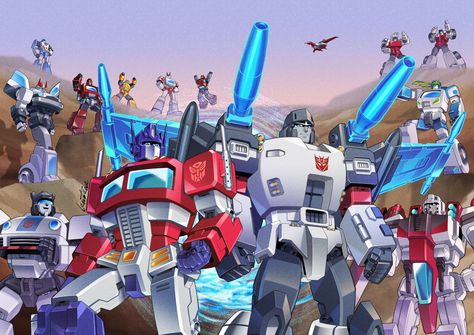 Transformers Movie Fanart, Transformers Movie Characters, Transformers Animated Comic, Crisis On Two Earths, Godzilla Video, Transformers Comic Art, Transformers Ideas, Transformers Combiner Wars, Transformers Idw