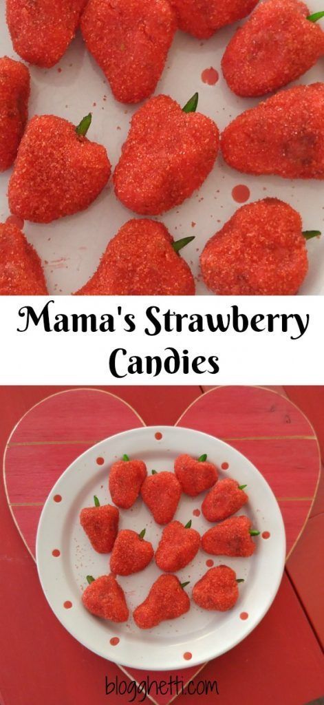 Jello Strawberries, Candied Strawberries Recipe, Mints Recipe, Sweets Board, Coconut Candy, Strawberry Candy, Cookie Table, Strawberry Jello, Sale Ideas