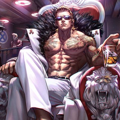 ArtStation - Bluezima : Dong-Wook Shin Dark Siders, Gang Road, Anime Gangster, Arte Cyberpunk, Cyberpunk Character, Dong Wook, Fantasy Male, Web Banner Design, Modern Fantasy