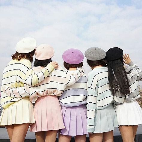 Pastel, Hats, Dresses