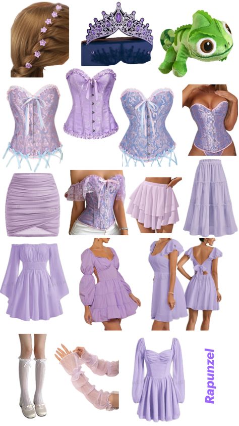 Rapunzel Halloween Costume, Corset Halloween Costumes, Rapunzel Outfit, Disney Princess Inspired Outfits, Princess Inspired Outfits, Rapunzel Costume, Cute Group Halloween Costumes, Disney Princess Costumes, Classy Halloween Costumes