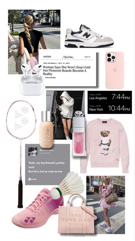 #badminton #aesthetic Pink Badminton Aesthetic, Sports Aesthetic Badminton, Badminton Outfit Aesthetic, Badminton Outfit Women Aesthetic, Batminton Girl Aesthetic, Badminton Aesthetic Outfit, Wallpaper Badminton Aesthetic, Badminton Aesthetic Girl, Badminton Aesthetic Wallpaper