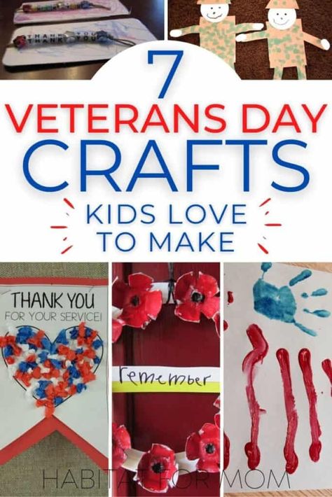 Veterans Day Crafts For Kids, Veterans Day For Kids, Veterans Day Crafts, Poppy Crafts, Veterans Day Coloring Page, Free Veterans Day, Patriotic Activities, Veterans Day Celebration, Veterans Day Activities