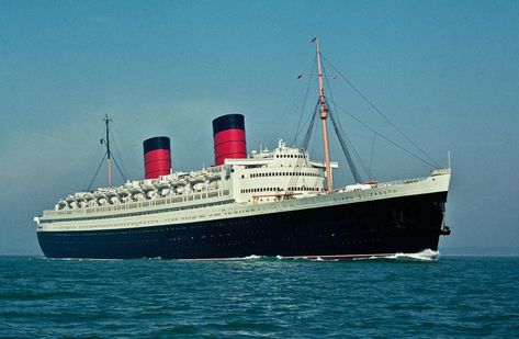 Whatever Happened to the RMS Queen Elizabeth, RMS Queen Mary's Sister Ship? Queen Mary 1, Cunard Ships, Rms Queen Elizabeth, Cunard Cruise, Floating Hotel, Cunard Line, Marine Engineering, Cruise Liner, Abandoned Ships