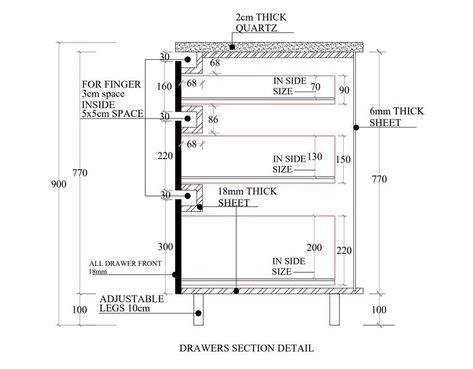 whatsapp; +923215992007 hello this is umer to expert in CAD CAM to making joinery drawings with detail work and i have a lot of designs for sale. laser, plasma, wood router, water jet and for platter. I also deliver online files dxf, dwg, pdf, ai, svg, eps and g code for cnc (nc) files. (not free payed design) I have more models will post later thanks. Drawer Detail Drawing, Drawer Section, Section Detail, Detail Drawing, Cad Cam, Wood Router, Detailed Drawings, Water Jet, Joinery