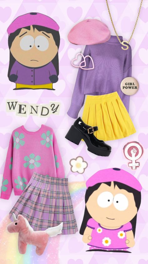 wendy tbh......sorry guys i have south park brainrot #wendytestaburger #southpark Wendy Testaburger Outfit, Wendy Testaburger Costume, Wendy South Park Costume, Wendy South Park Outfit, South Park Halloween Costume Women, Wendy Testaburger Cosplay, South Park Halloween, Couple Halloween Costumes South Park, South Park Halloween Costume Fanart