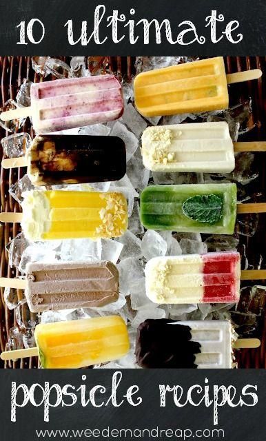 Summer Popsicle Recipes, Ice Cream Popsicle, Homemade Popsicles, Ice Cream Popsicles, Milk Shakes, Ice Cream Treats, Popsicle Recipes, Homemade Ice, Summer Treats