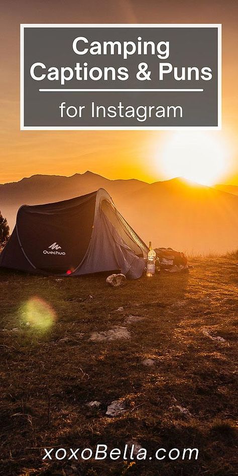 Camping Instagram Captions, Camping Puns, Night Camping, Wild Camp, Development Books, Self Development Books, Development Quotes, Digital Detox, Sleeping Under The Stars