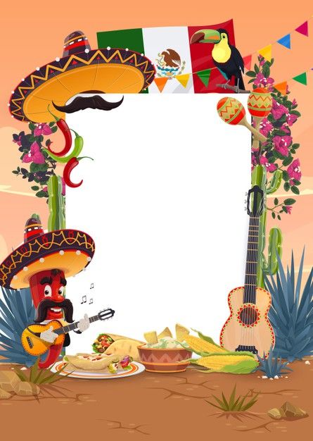 Viva méxico o letrero en blanco de la fi... | Premium Vector #Freepik #vector #comida #fiesta #caracter #dibujos-animados Mexican Fiesta Food, Mexican Pictures, Havana Party, Mexican Invitations, Mexico Party, Mexican Night, Mexican Fiesta Party, Fiesta Theme Party, Mexican Holiday