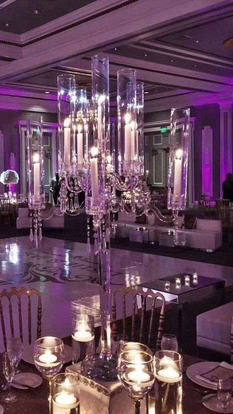 Candelabra Wedding Centerpieces, Chandelier Table, Islamorada Wedding, Candelabra Wedding, Candles Decor, Mandap Decor, Romantic Gestures, Centerpiece Ideas, Wedding Centerpiece