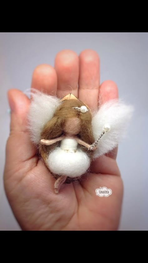 Felting Patterns, Felt Fairies, Needle Felting Animals, Felting Animals, Felted Dolls, Felting Diy, Needle Felting Ideas, Needle Felting Diy, Soft Sculpture Dolls