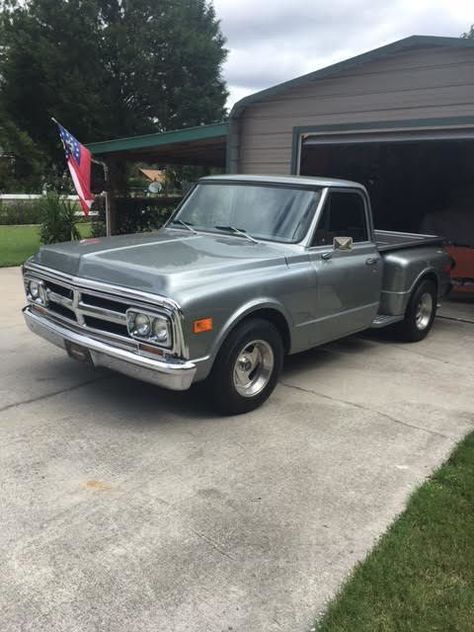 1970 GMC Stepside Pickup truck 1970 Gmc Truck, C10 Trucks For Sale, Classic Gmc, Pickup Trucks For Sale, Chevy Stepside, Gmc Pickup Trucks, Dream Trucks, C10 Trucks, Chevrolet Pickup