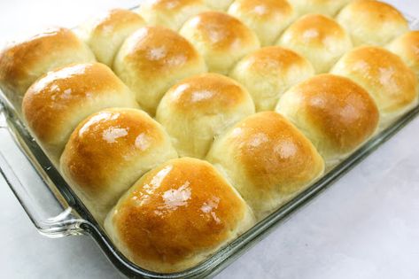 Mom's Dinner Rolls | Just A Pinch Recipes Rolls With Active Dry Yeast, Moist Zucchini Bread, Homemade Yeast Rolls, No Yeast Dinner Rolls, Frozen Rolls, Caramel Rolls, Milk Bun, Homemade Rolls, Active Dry Yeast