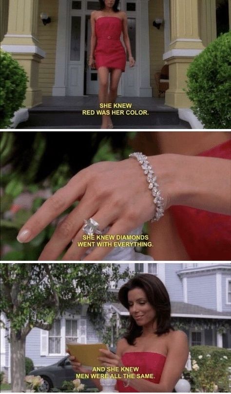 Gabby Solis, Gabrielle Solis, Samantha Jones, Desperate Housewives, Girl Boss Quotes, Film Quotes, Eva Longoria, Feminine Energy, Video Editor