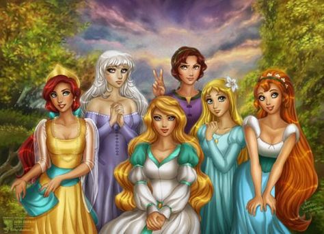 Non-Disney Heroines: Anastasia, Odette, Thumbelina, and Others Quest For Camelot, Non Disney Princesses, The Disney Princesses, Image Princesse Disney, Swan Princess, Last Unicorn, Prințese Disney, The Last Unicorn, Desen Anime