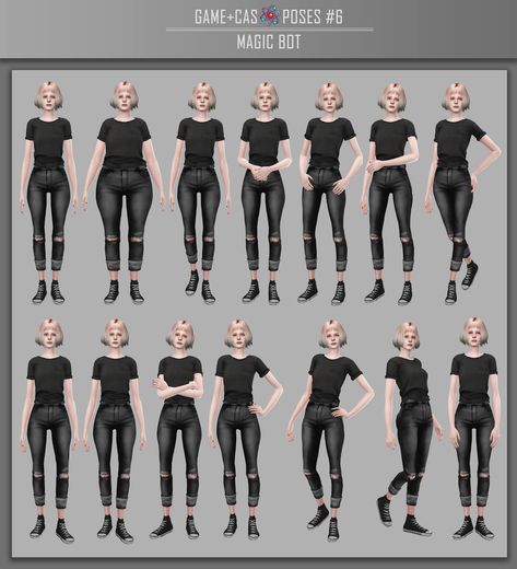 Cas Poses, Sims 4 Cas Background, Ts4 Poses, The Sims 3, Sims 4 Cc Furniture, Sims 4 Cas, Popular Outfits, Contemporary Outfits, Sims 3