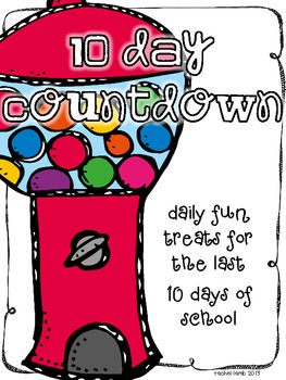 Free 10 Day Countdown Gumball Style (a daily treat for the last day of school) Eoy Activities, Rachel Greene, School Countdown, First Week Activities, Tattooed Teacher, Kindergarten Rocks, End Of Year Activities, Day Countdown, Kindergarten Graduation