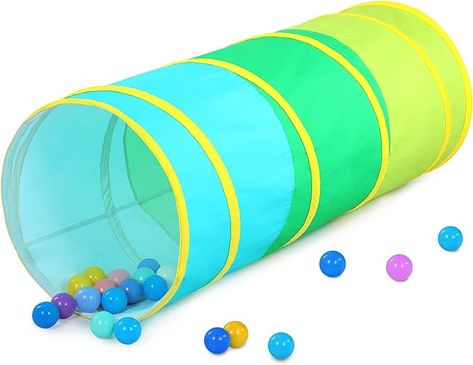 Amazon.com: Kids Play Tunnel Tent for Toddlers, Colorful Pop Up Crawl Tunnel Toy for Baby or Pet with Breathable Mesh, Collapsible Gift for Boy and Girl Play Tunnel Indoor and Outdoor Game : Toys & Games Baby Tunnel, Girls Play Tent, Kids Tunnel, Tunnel Tent, Play Tunnel, Kids Play Tent, Outdoor Game, Play Tent, Girls Play