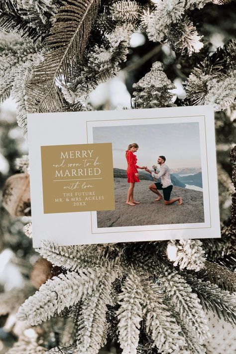 VICTORIA | Merry Married Engagement Engaged Multiple Photo Holiday Card, Minimalist Modern Christmas Instant Download Editable Template H022 DEMO LINK • TRY BEFORE YOU BUY! Before purchasing, use this demo link that will allow you to personalize with your details! Copy and paste this URL into your web browser: https://www.corjl.com/d/12ND15 Save 10% off your prints! Use code CTCXMPS10 www.etsy.com/listing/1309359924/ Save 20% off your prints! Use code CTCXMPS20 https://bit.ly/3TdXd5p Christmas Engagement, Engagement Cards, Christmas House, Holiday Photo Cards, Modern Christmas, Minimalist Modern, Xmas Cards, Holiday Card, Editable Template