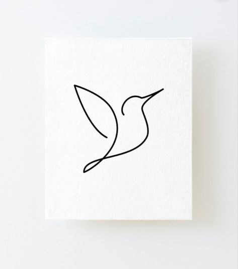 Single Line Hummingbird, One Line Drawing Bird, Single Line Bird Tattoo, Minimal Hummingbird Tattoo, Single Line Hummingbird Tattoo, One Line Bird Tattoo, Hummingbird Tattoo Minimalist, Bird Line Tattoo, Minimal Bird Tattoo