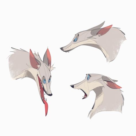 Dog Caricature, Wolf Poses, Wolf Character, Fox Illustration, Animal Study, Wolf Drawing, Different Art Styles, Animal Sketches, Animation Design