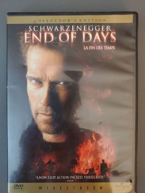 End Of Days (1999) Arnold Schwarzenegger Movies, Private Security, Fox Tv, The Guard, End Of Days, Jessica Biel, Electronic Media, Running Late, Security Guard