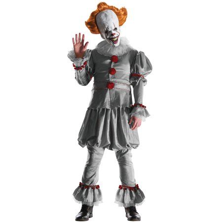 Pennywise The Clown Costume, Pennywise Outfit, Penny Wise Clown, It Pennywise Costume, Pennywise Costume, Es Pennywise, Movie Halloween Costume, Clown Clothes, Pennywise The Clown