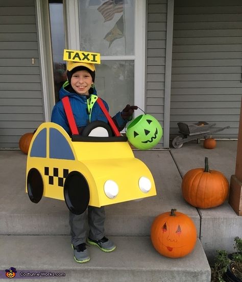 Bug Car Taxi Costume Literary Costumes, Harry Potter Kostüm, Train Costume, 2017 Halloween Costumes, Car Costume, Cars Volkswagen, Clever Costumes, Pregnancy Costumes, Video Game Costumes