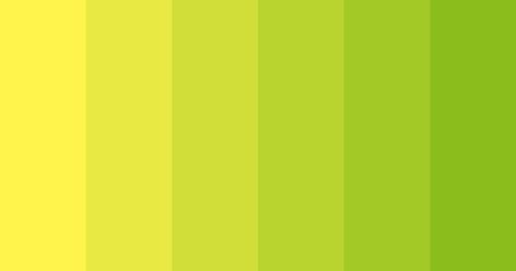 Lemon Pallete Color, Lime Green Palette, Lime Color Palette, Lime Green Color Scheme, Hexadecimal Color, Green Name, Shade Card, Color Palette Yellow, Yellowish Green