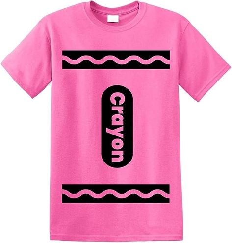 crayon, tshirt, halloween, costume, men, women, adult, size, funny, cool, shirt, idea, graphic, tee, visit, greenmill, apparel, store, 100%, cotton, washing, machine, wash, cold, colors, crack, resistant, wont, fade, printed, usa, awesome, tees, professionally, quality Crayon Tshirt, Diy Pet Costumes, Crayon Costume, Tshirt Halloween Costumes, Teacher Halloween Costumes, Best Couples Costumes, Costume For Men, Cute Lanyards, Homemade Costumes