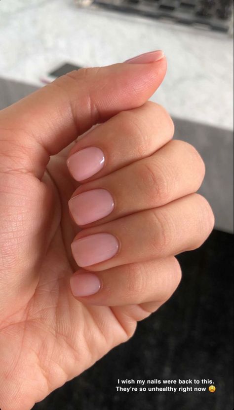 Short Soft Pink Nails, Nail Design Ideas Short, Utah Hair, Fingernail Ideas, Old Money Nails, Money Nails, Soft Pink Nails, February Nails, Minimal Nails