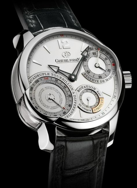 Greubel Forsey......start saving Greubel Forsey, Gentleman Watch, Dream Watches, Watches Unique, Fine Watches, Luxury Watches For Men, Beautiful Watches, Patek Philippe, Sport Watches