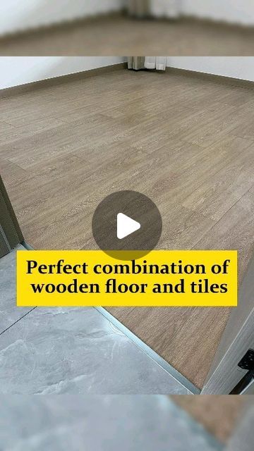 aleadtrend on Instagram: "The wooden floor and tile interface are perfectly combined
#trim #Tightenoutercorners #Closeup #buildingmaterials #harmercoverings #aleadtrend  #highendcustom #highendbuildingmaterial #latestdesignmaterials  #designelements" Wooden Floor Transition To Tiles, Tile To Timber Floor Transition, Wooden Tiles Flooring, How To Install Hardwood Floors, Uneven Wooden Floor, Hardwood Floor Installation, Wooden Floor Tiles, Wooden Tile, Wood Turning Lathe