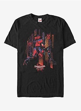 Marvel Spider-Man: Into The Spider-Verse SP//dr City T-Shirt Brooklyn Subway, Miles Morales Spider Man, Spiderman Shirt, Spider Man Miles, Spider Man Miles Morales, Spider Man Into The Spider Verse, Into The Spider Verse, Alternate Universe, Boxing T Shirts