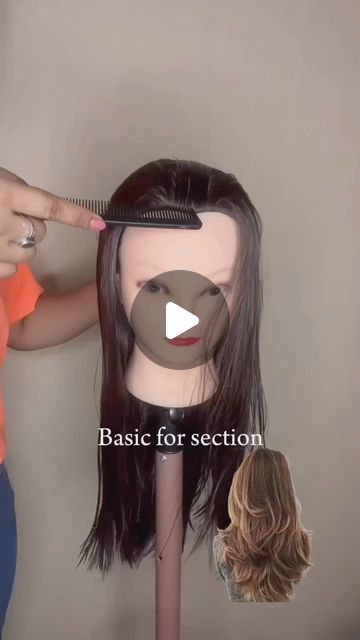 @mua_komall16 on Instagram: "Square layers haircut💇‍♀️ 
#hairtutorial #haircuttutorial #hairdesign #haircutforwomen #layerscut #haircutsforwomen" Square Layers Haircut, Square Layers, Layers Haircut, Instagram Square, Square Cut, Layered Haircuts, Hair Designs, Womens Haircuts, Hair Tutorial