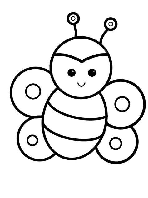 Bee Humor, Butterfly Coloring, Dinosaur Coloring Pages, Dinosaur Coloring, Spring Theme, Cute Coloring Pages, Cricut Creations, Creative Drawing, Colorful Butterflies