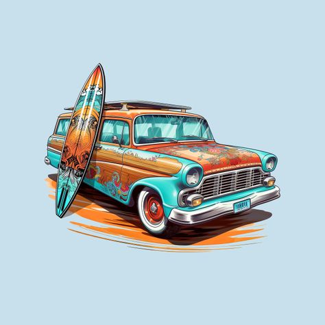 Check out this awesome 'Woody Wagon' design on @TeePublic! Woody Wagon, Retro Vintage Style, Station Wagon, Kids Magnets, Pillow Art, Wagons, Cool Walls, Case Stickers, Hot Rod