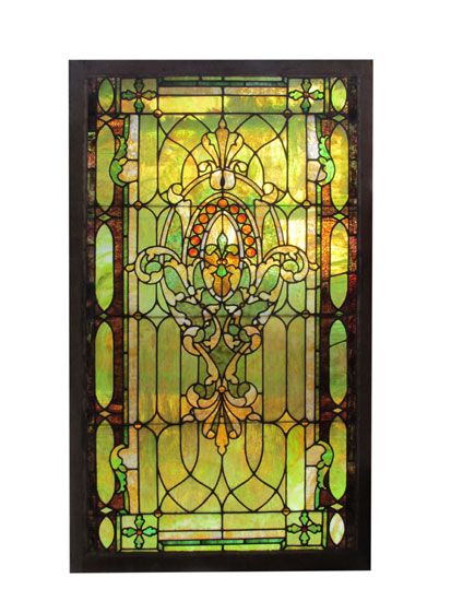 Large Stained Glass Window Victorian Stained Glass Windows, Barcelona Kitchen, Antique Stained Glass Windows, Stained Window, Glass Chandeliers, Antique Stain, Glass Diy, Stained Glass Window Panel, Glass Paint