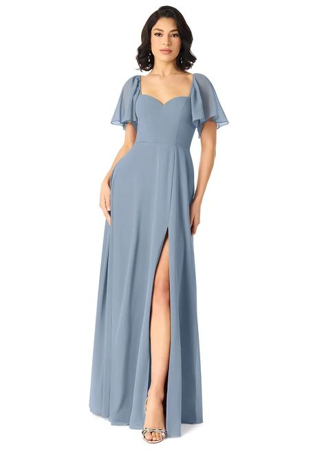 Dusty Blue Azazie Chloe Bridesmaid Dresses | Azazie Azazie Bridesmaid Dresses Dusty Blue, Blue Azazie Bridesmaid Dresses, Bridesmaid Dresses Dusty Blue, Dusty Blue Bridesmaid Dress, Dusty Blue Bridesmaid, Bridesmaid Dresses Azazie, Dusty Blue Bridesmaid Dresses, Blue Bridesmaid Dress, Chiffon Bridesmaid Dresses