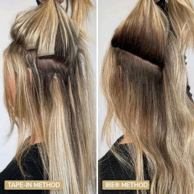 All About Invisible Bead Extensions Invisible Bead Hair Extensions, Invisible Weft Hair Extensions, Nano Hair Extensions, Invisible Bead Extensions, 16 Inch Hand Tied Extensions, Hand Tied Hair Extensions, Invisible Hair Extensions, Itip Hair Extensions Installation, Sew In Extensions